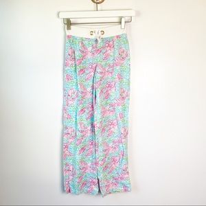 Lilly Pulitzer Linen Beach Pants Lobstah Roll